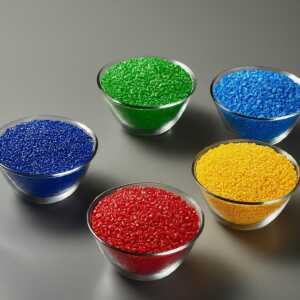 Contoh pelet HDPE dan PE dari katalog CSB